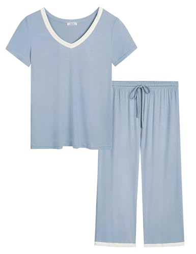 Dusty Blue (Capri Pants)