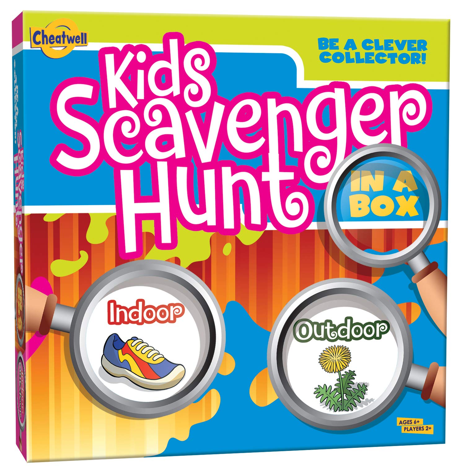 Cheatwell Games Kids Scavenger Hunt - Fun Outdoor & Indoor Treasure Hunt Game for Children - Perfect for Birthday Parties, Family Gatherings & Classroom Activities