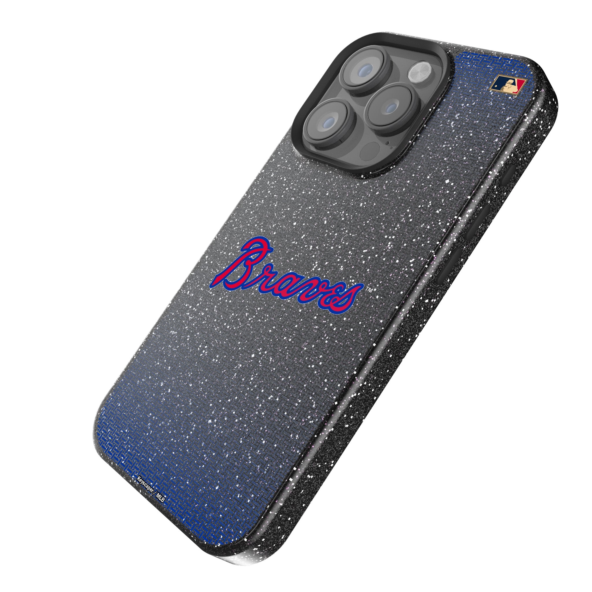 Atlanta Braves 2012 Cooperstown Collection Linen Bling Phone Case for iPhone - Stylish Baseball Team Design for Apple iPhone 6/7/8/X/11/12/13/14, Perfect for Braves Fans & Game Day Accessories