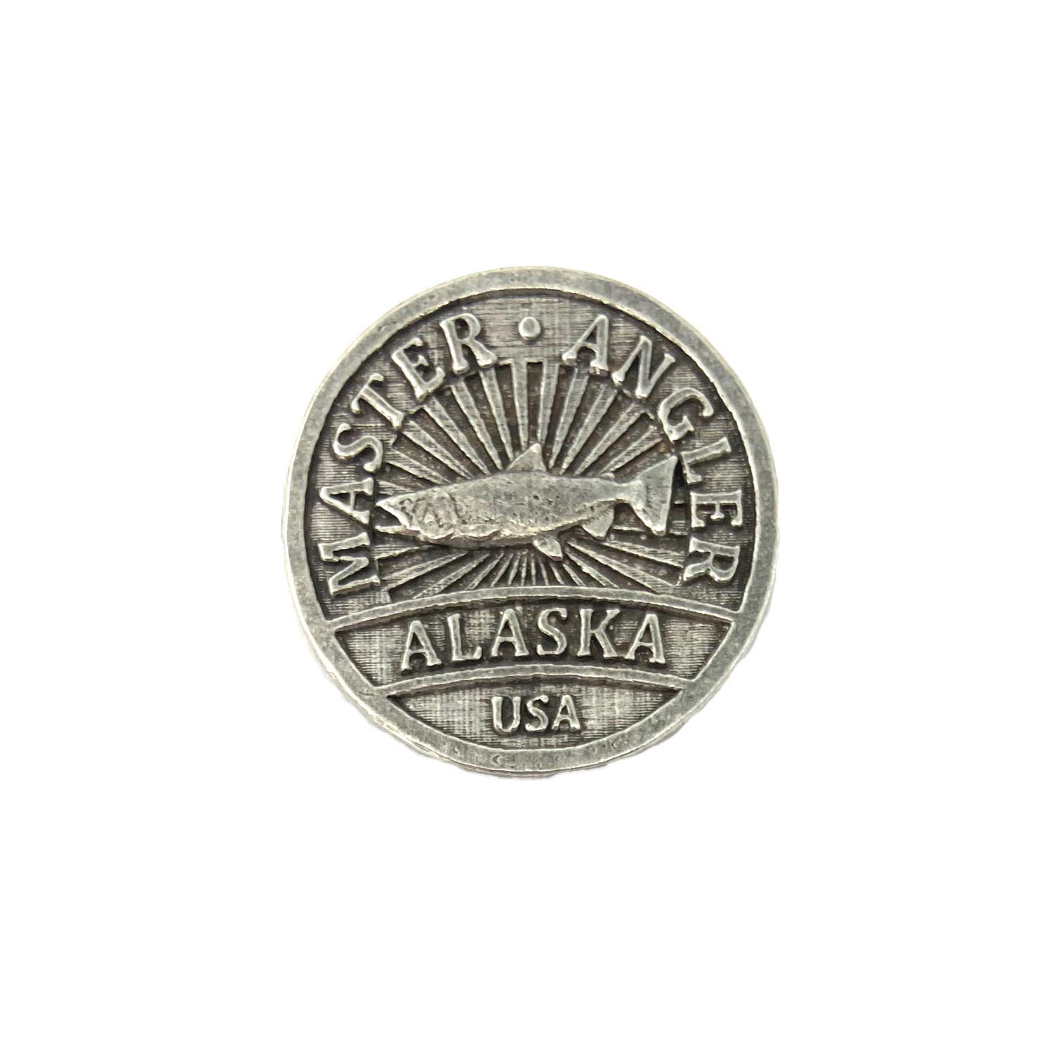 Alaska Wildlife Pins - Handmade in USA - Antique Pewter, Copper & Gold Plated Finishes - Fish & Wildlife Lapel Pins, Hat Pins, Brooches - Perfect for Outdoor Enthusiasts, Anglers & Nature Lovers - Great Gift for Fishing, Hunting & Camping Trips
