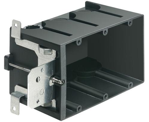 Adjustable Electrical Outlet Box for New Construction - Easy IN/OUT Installation - Perfect for Home Renovation & DIY Projects