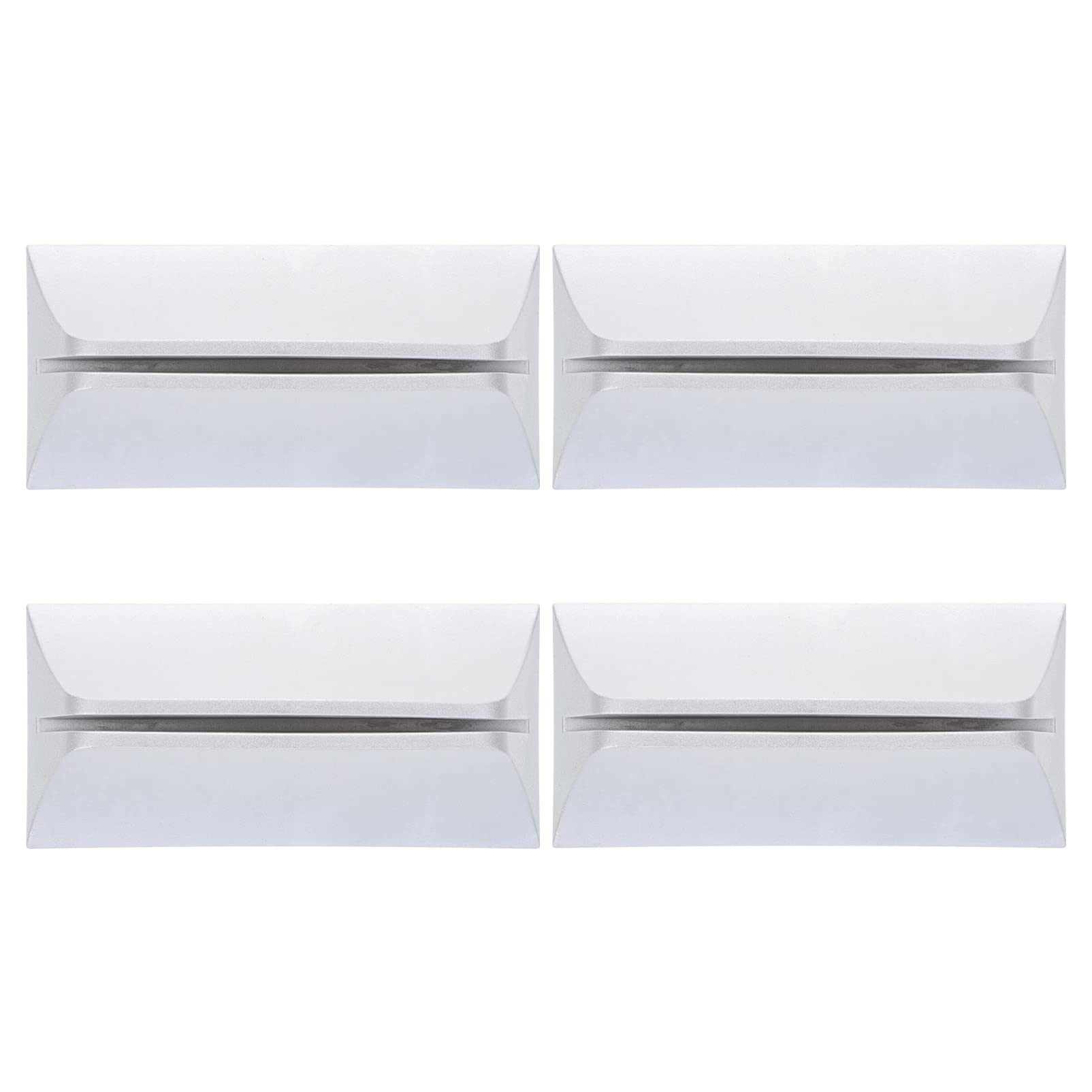 4pcs Removable Screen Clip Partition Support Brackets - Desk Privacy Screen Clips & Divider Clamps - Durable ABS Plastic Privacy Screen Holders for Office Cubicles, Workstations & Home Desks - Perfect for Creating Private Workspaces in Open Offices or Shared Environments