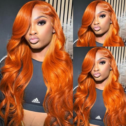 Ginger Wig Human Hair
