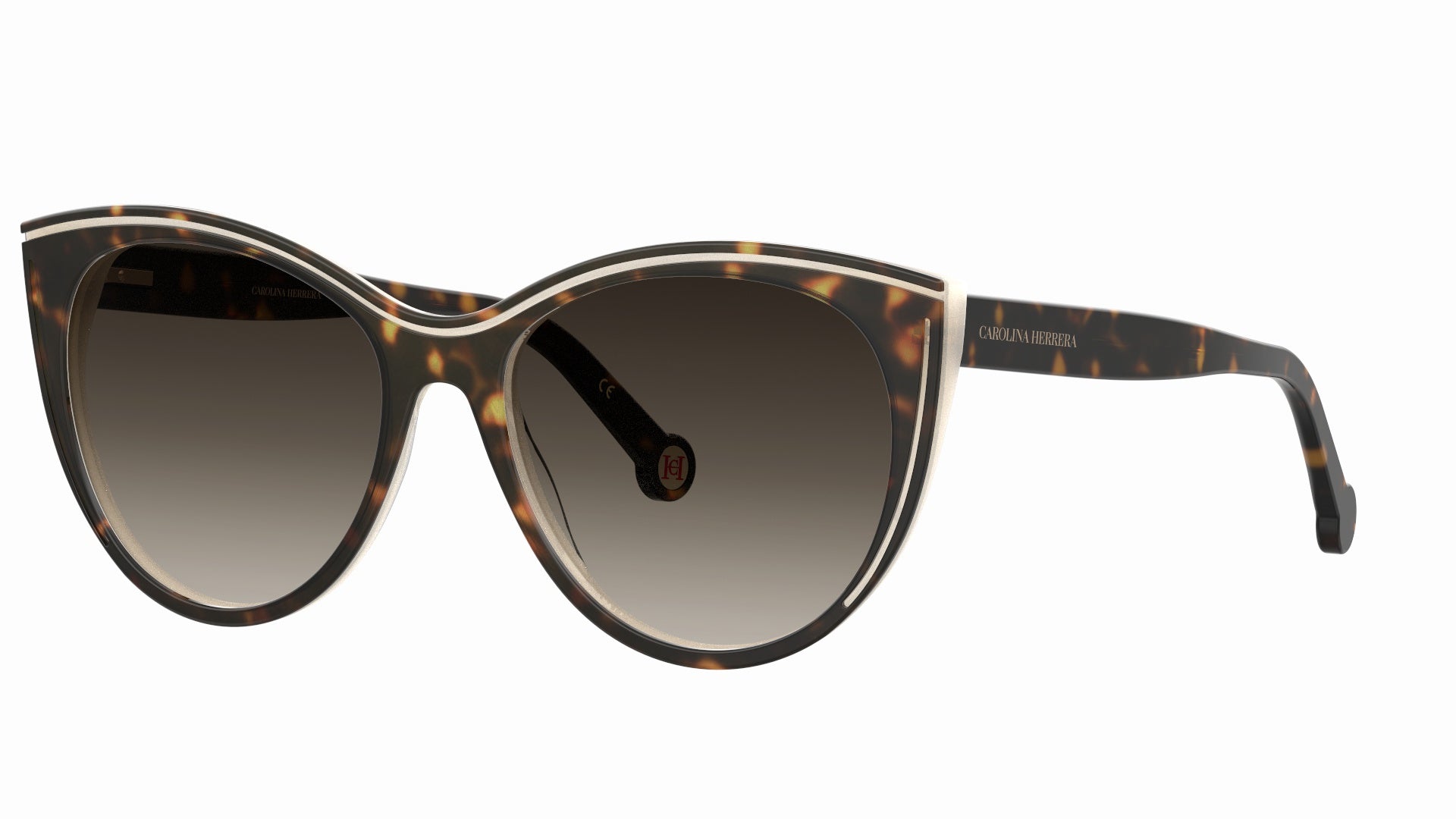 Carolina Herrera HER 0142/S Women's Luxury Sunglasses - UV Protection, Fashionable & Elegant for Outdoor Activities, Beach & Driving