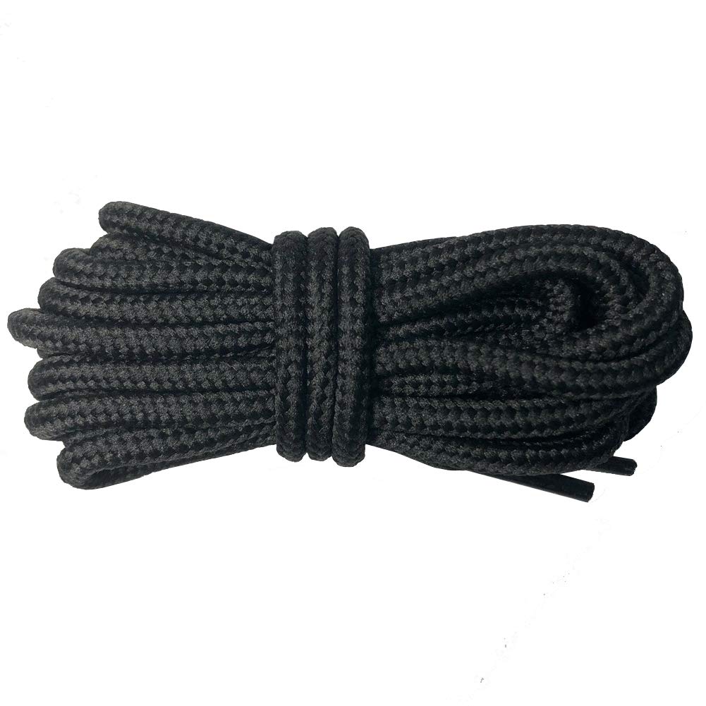 Durable Round Polyester Shoelaces for Kids & Adults - 23.5 to 47 Inches (60-120cm) - Perfect for Sneakers, Running Shoes & Casual Footwear