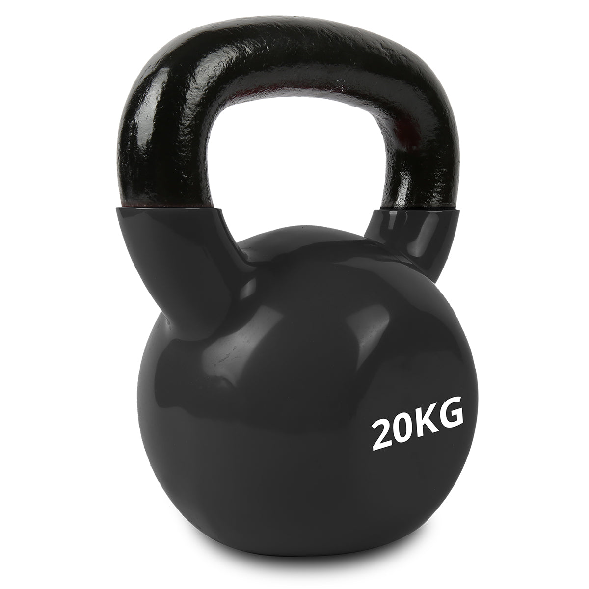 20kg Cast Iron Kettlebell - Heavy Duty Workout Equipment for Strength Training, CrossFit & Home Gym | Perfect for Weightlifting, HIIT & Functional Fitness Exercises