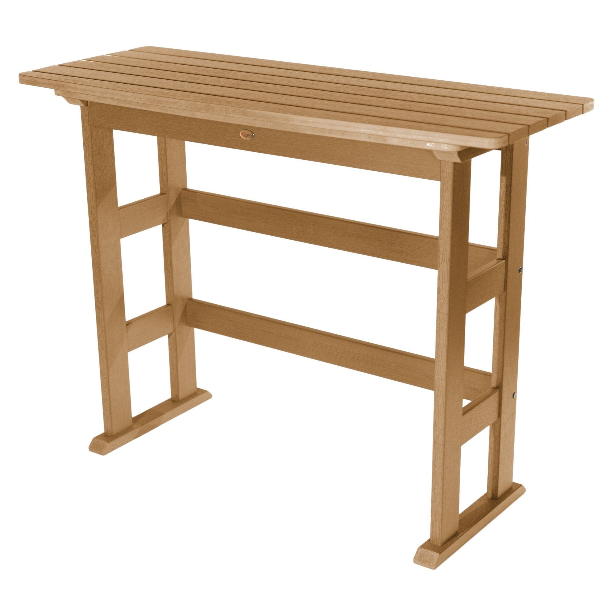 Refurbished Lehigh Bar Height Balcony Table - Outdoor Bistro Set for Patio, Deck & Small Spaces - Perfect for Coffee, Dining & Relaxing