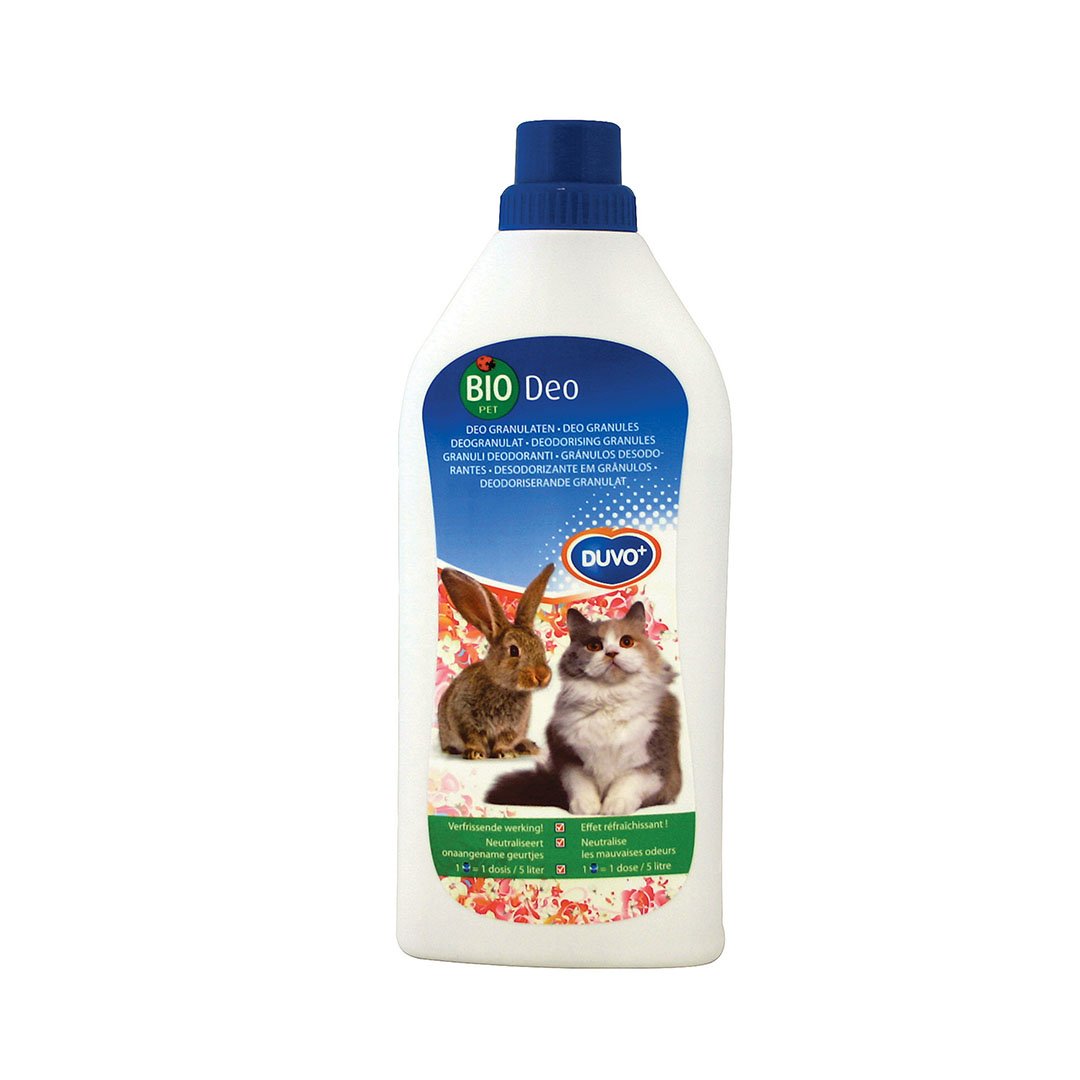 DUVO PLUS Bio Deodorizer Cat Litter 750g - Natural Odor Control for Cats | Ideal for Multi-Cat Homes & Small Spaces