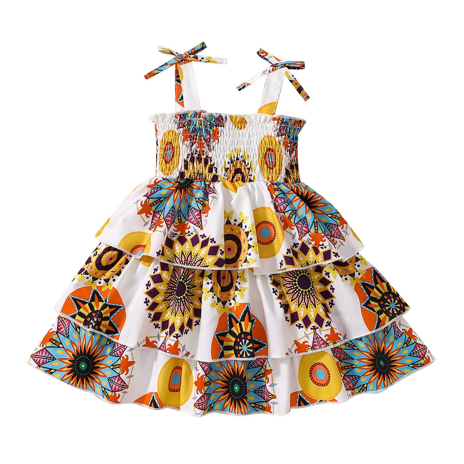 Newborn Baby Girl Summer Dress - Floral Short Sleeve Outfit for Infants | Perfect for Photoshoots, Parties & Daily Wear