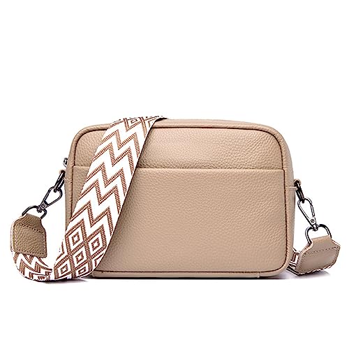 Leather-khaki