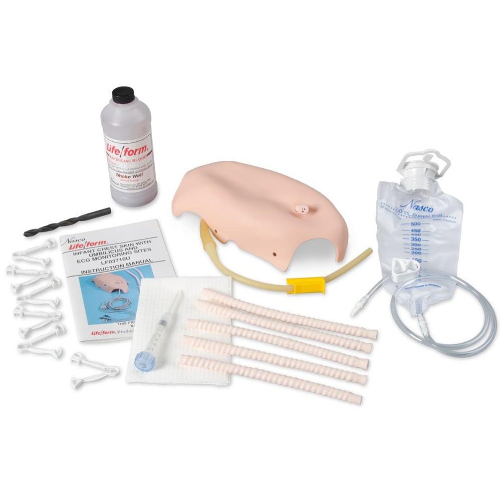 ECG Umbilical Cannulation Skin - Medical-Grade Newborn Umbilical Cord Care for Neonatal ICU & Hospital Use