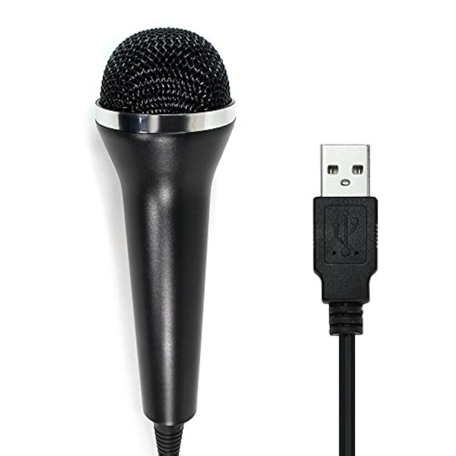 CHILDMORY Wired USB Microphone for PS2, PS3, Wii, Xbox 360 & PC - Perfect for Gaming, Karaoke & Voice Chat