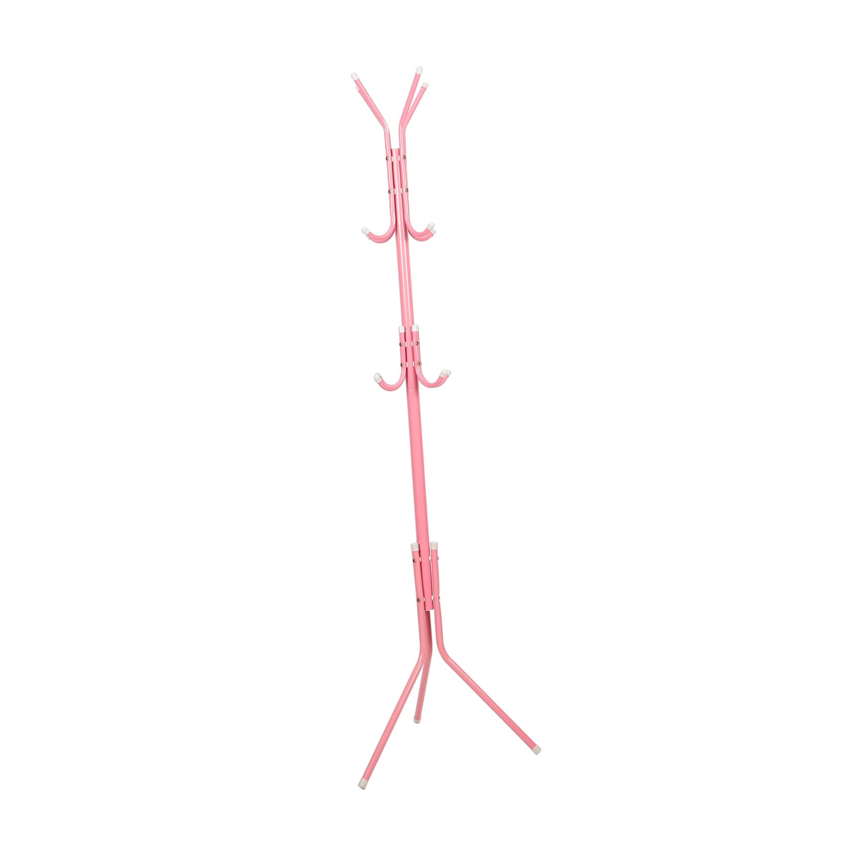 Cabilock Kids Metal Hangers - 12 Hook Coat Rack for Hats, Jackets & Accessories | Durable Hall Tree Organizer for Bedroom, Entryway & Kids Room