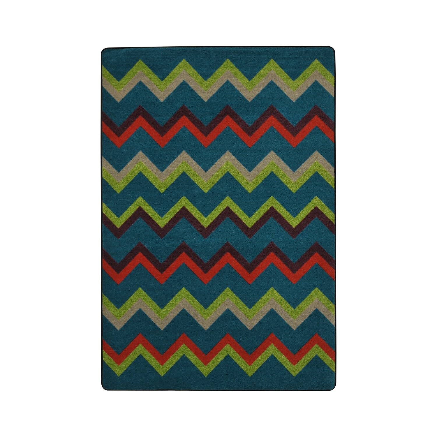 Joy Carpets Kid Essentials Sonic Teen Area Rugs - 10'9