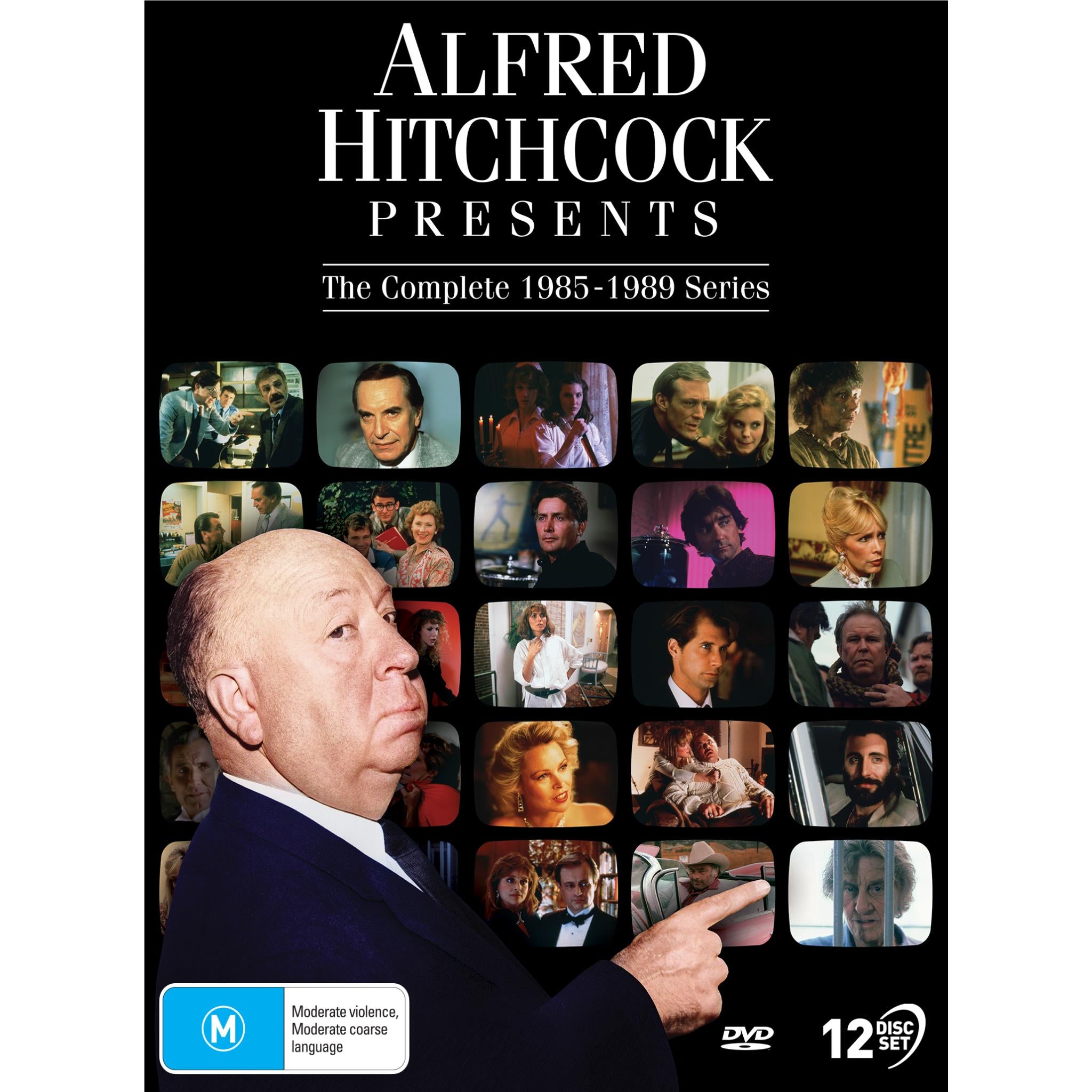 Alfred Hitchcock Presents: Complete 1985-1989 Series Limited Edition DVD Box Set - Classic Mystery Thriller TV Show Collection for Home Entertainment & Gift