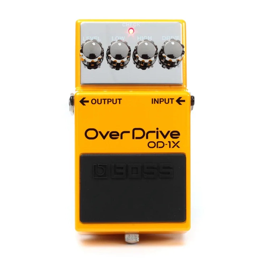BOSS OD-1X Overdrive Guitar Effects Pedal - Classic Warm Tone for Blues, Rock & Metal - Perfect for Stage & Studio Use