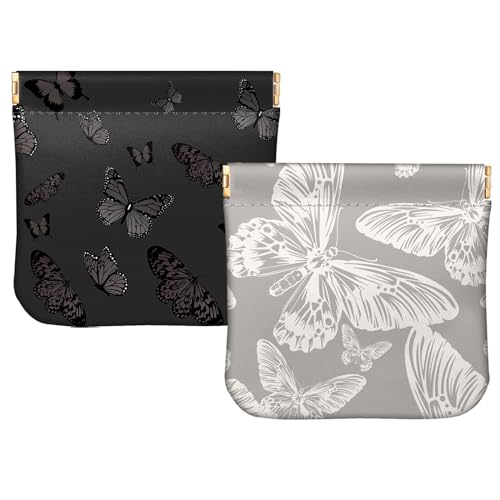 I17-Black White Butterfly