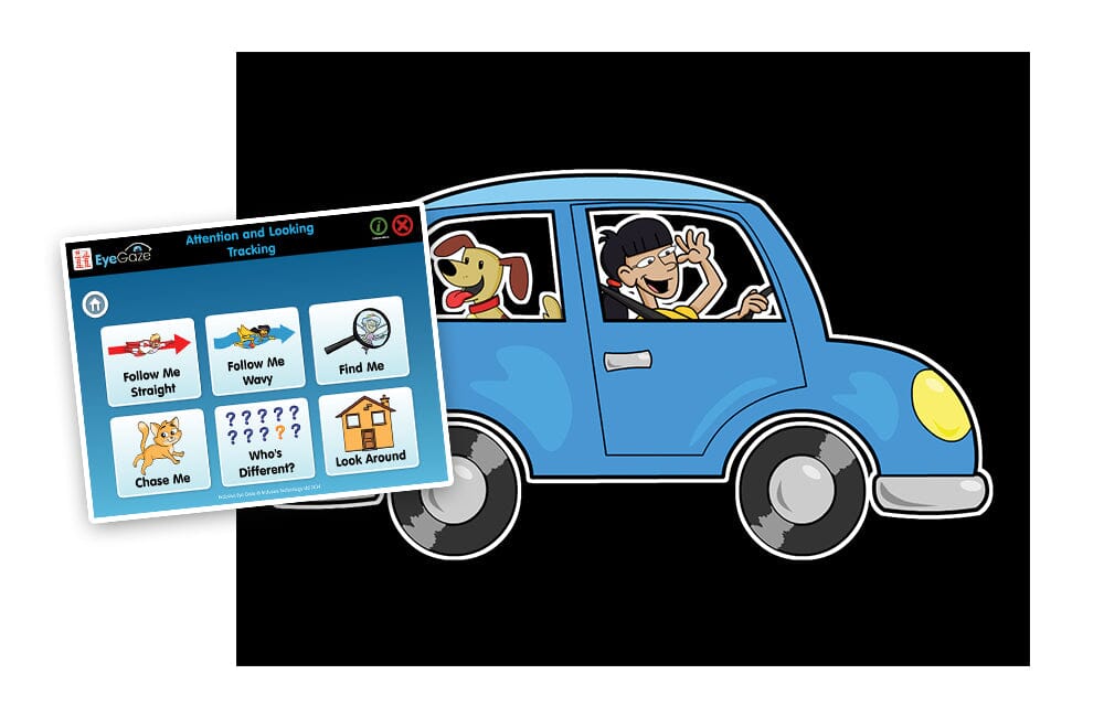 Inclusive Eye Gaze Learning Curve Kit - Assistive Technology for Special Needs Education | Perfect for Autism, Cerebral Palsy & Non-Verbal Communication Training