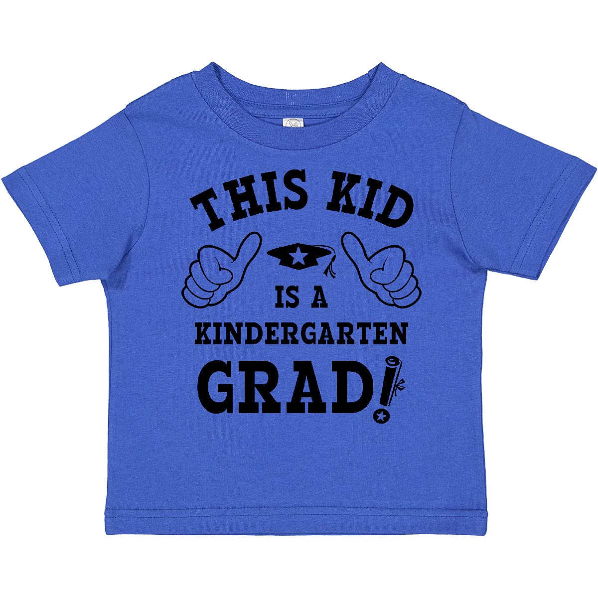 Inktastic Kindergarten Graduation Toddler T-Shirt - Cute Kids Graduation Outfit for Preschool Ceremony & First Day of School Photos