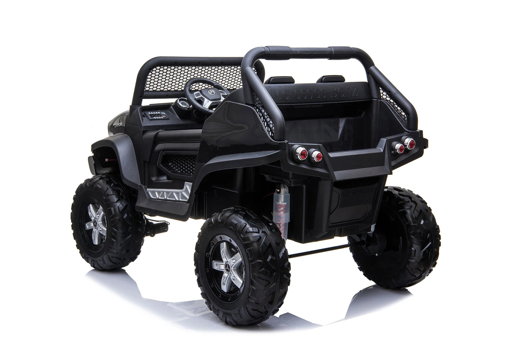 Mercedes Benz Unimog 24V Kids Ride-On ATV Car - 2 Seater Electric Toy Vehicle for Boys & Girls | Outdoor Adventure & Backyard Play