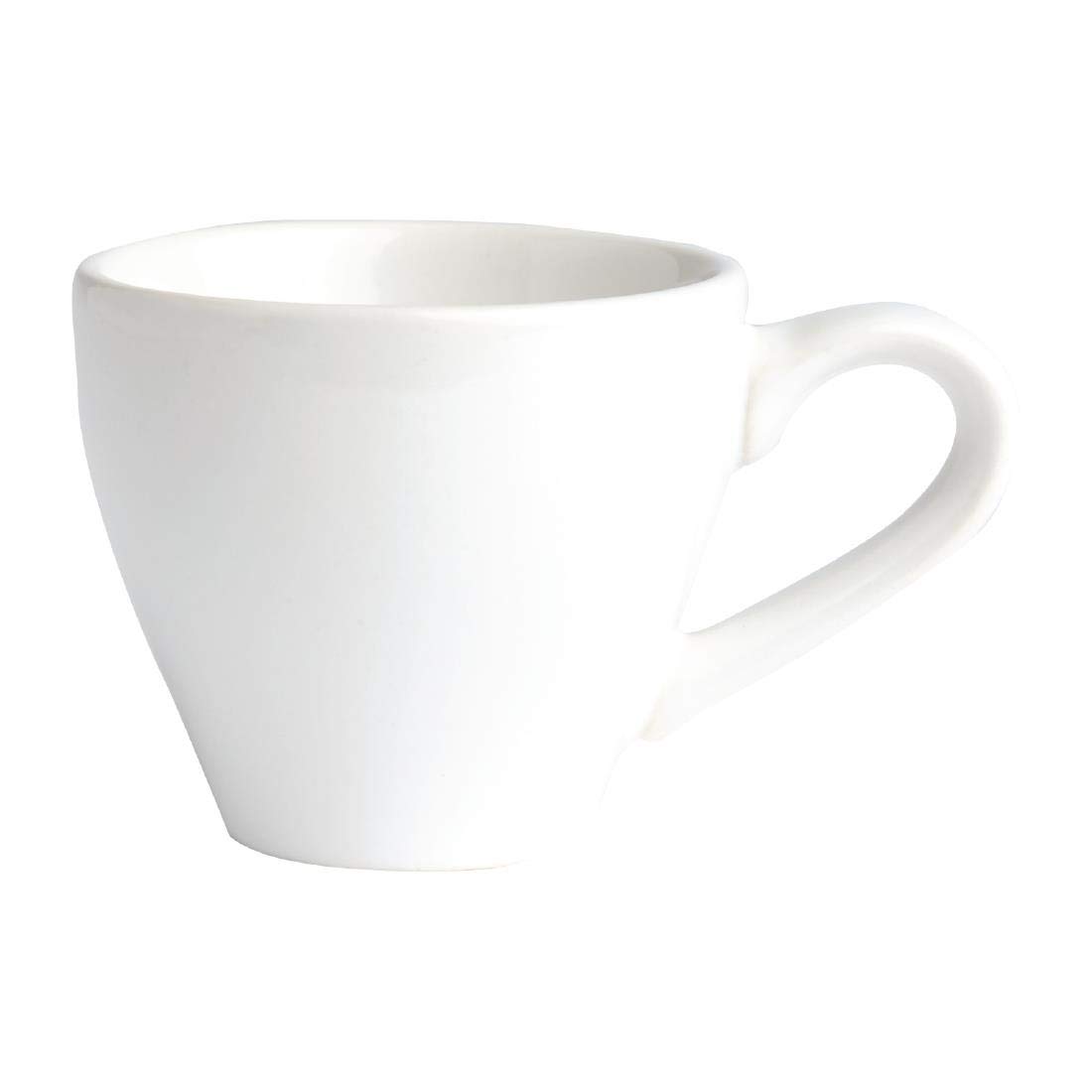 Premium White Porcelain Espresso Cups & Milk Jugs Set - 12pc (100ml/3.5oz) for Cafe, Home & Office Coffee Brewing - Durable Ceramic Coffee Cups for Latte, Cappuccino & Tea Serving