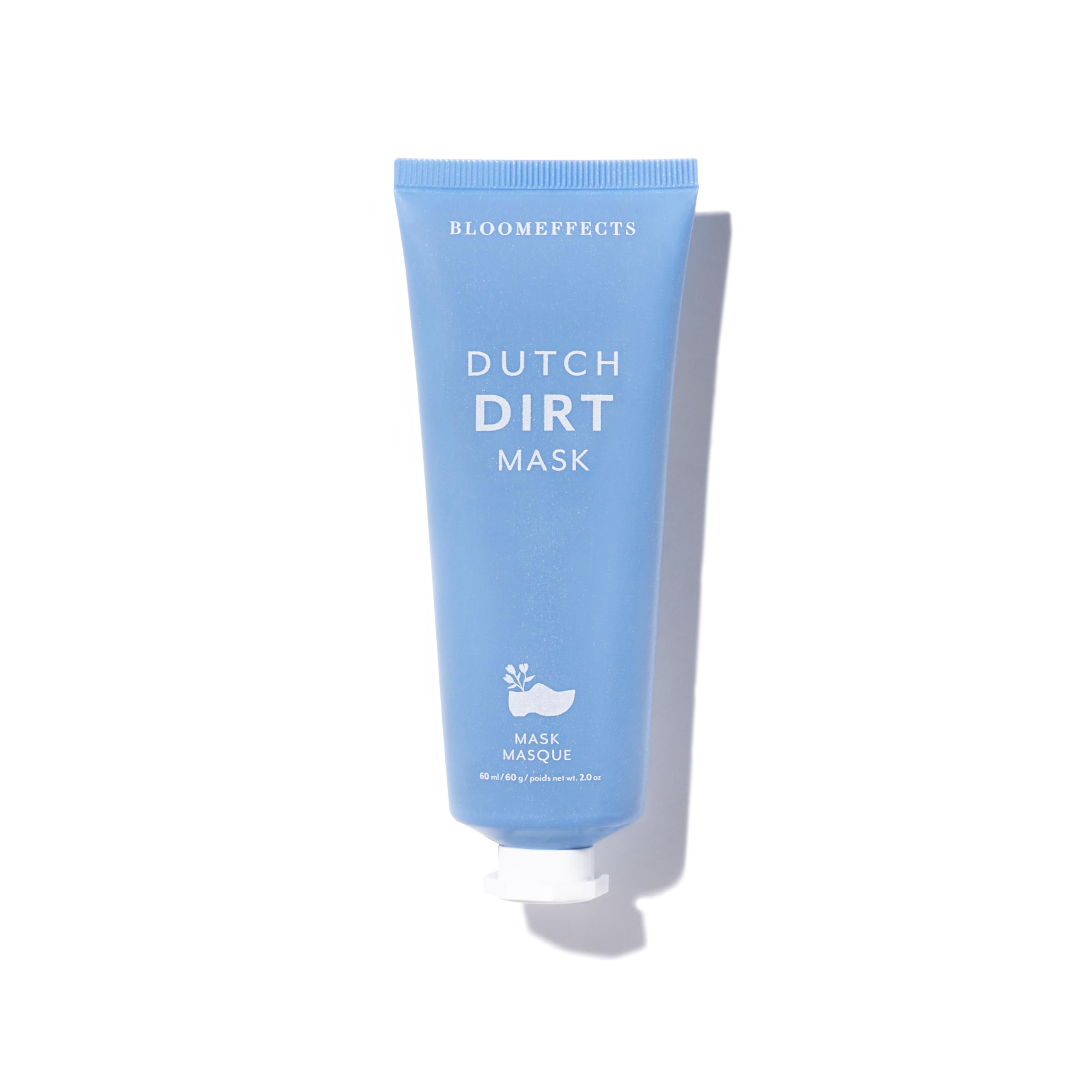 Bloomeffects Natural Dutch Dirt Mask - Cruelty-Free, Non-Toxic Clean Beauty Face Mask for Glowing Skin (2oz/60ml) | Detox & Brighten for All Skin Types | Perfect for Spa Night & Self-Care Routine