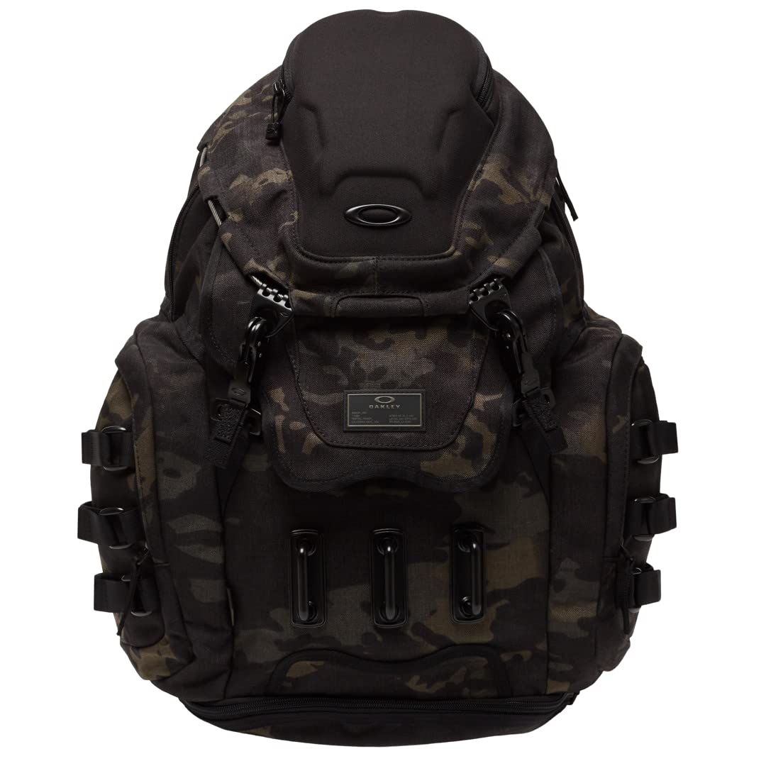 Oakley Kitchen Sink Backpack - Black Multicam Tactical Backpack for Hiking, Travel & Military Use | Durable Water-Resistant Design with Multiple Compartments