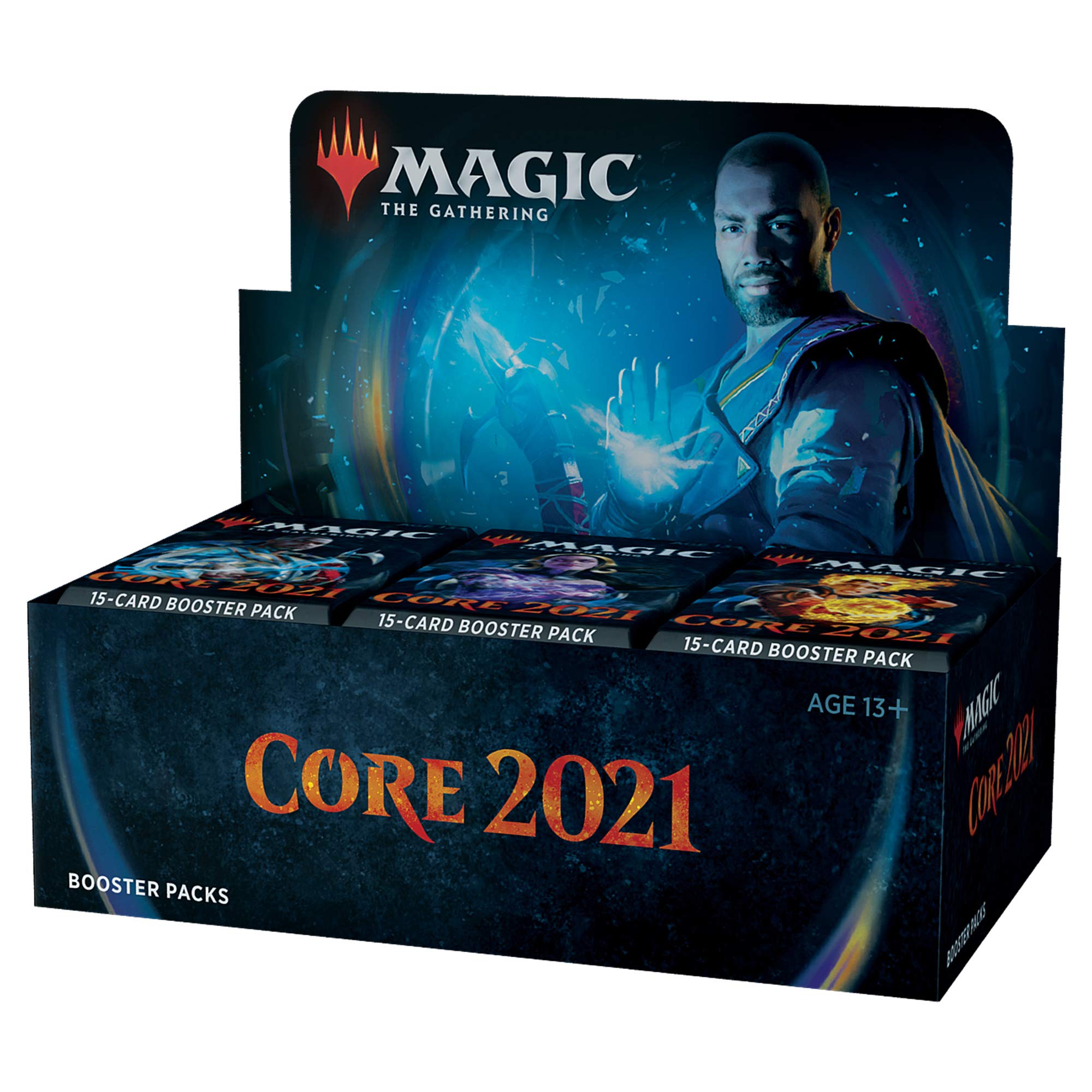 Magic: The Gathering Core Set 2021 (M21) Draft Booster Box - 36 Booster Packs (540 Cards) | Latest MTG Expansion for Collectors & Players | Perfect for Draft Tournaments, Game Nights & Card Trading