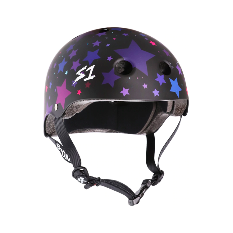 Lifer Helmet - Black Matte Star Motorcycle Helmet for Men & Women | DOT & ECE Certified | Lightweight & Comfortable for Street Bikes, Cruisers & Long Rides
