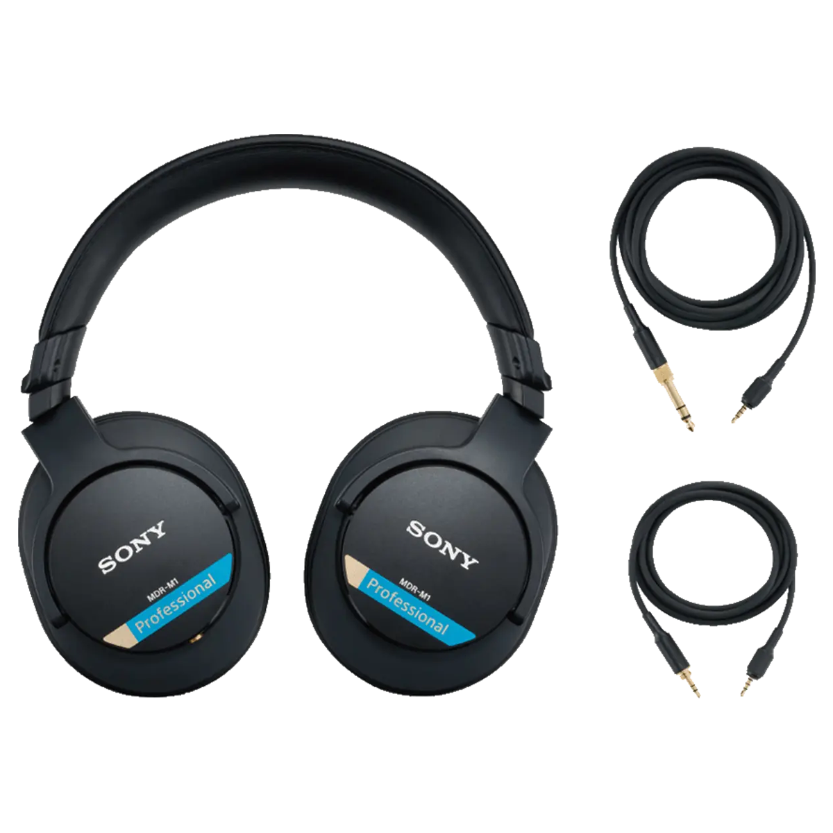 Sony MDR-M1 Professional Studio Headphones - Closed-Back Reference Monitor Headphones for Music Production, Recording & Mixing - Perfect for Home Studios & Professional Audio Engineers