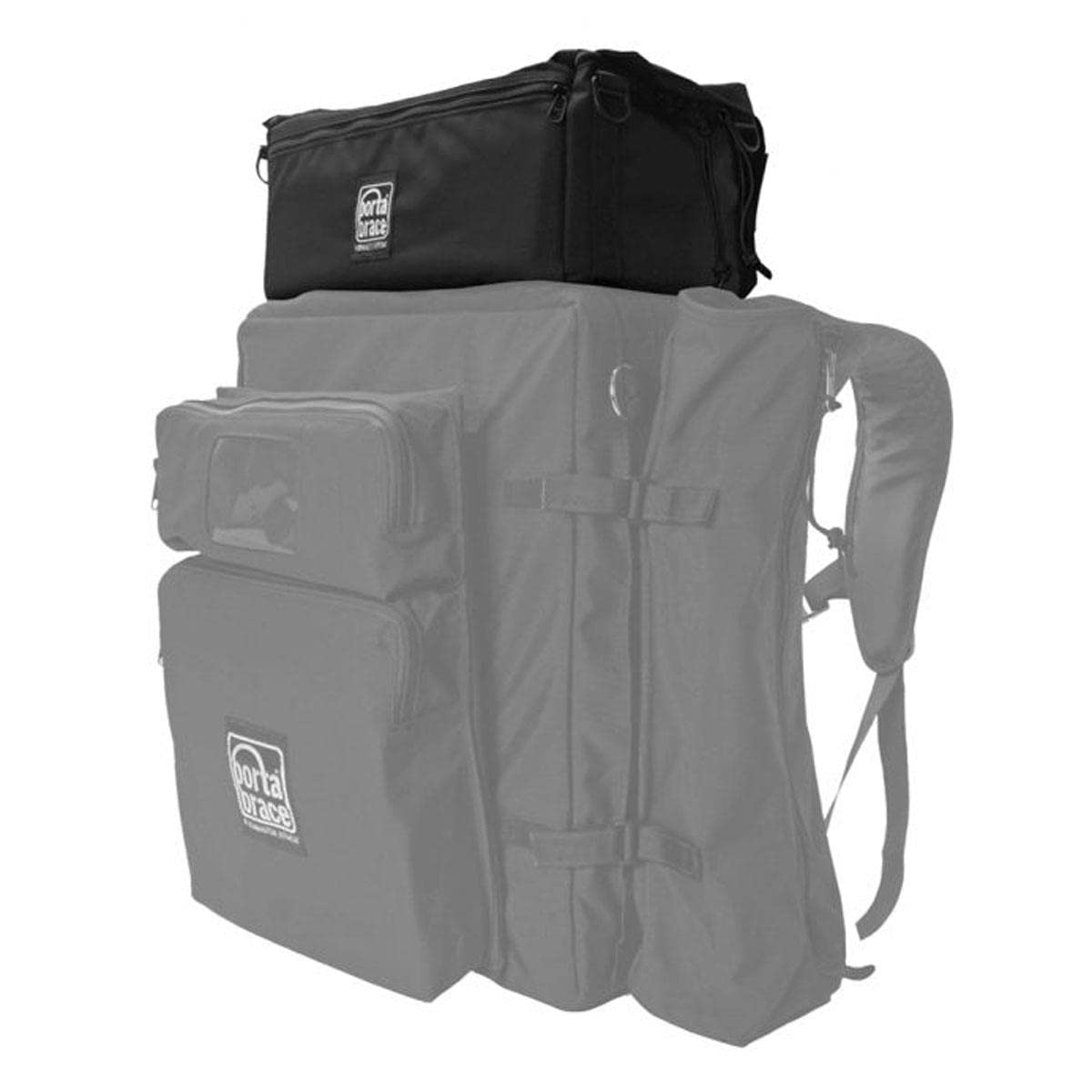 PortaBrace BK-RBMB Camera Backpack with Removable Battery Module - Durable Black Photography Bag for DSLR & Mirrorless Cameras - Perfect for Travel, Outdoor Shooting & Professional Videography