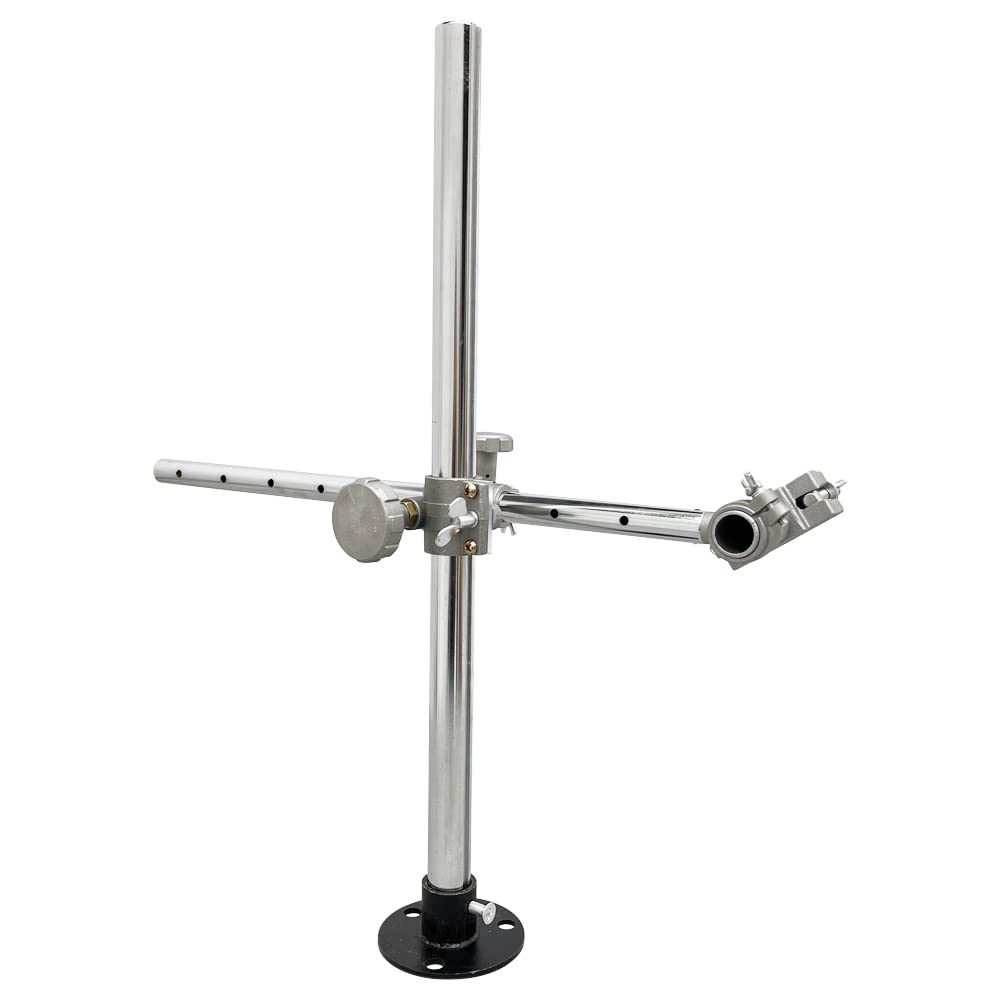 INTSUPERMAI Mini Welding Torch Holder - Adjustable MIG TIG Gun Clamp Mount with 600+500+V Size (23.62×19.69inch) - Perfect for DIY Metal Fabrication, Auto Repair & Home Welding Projects