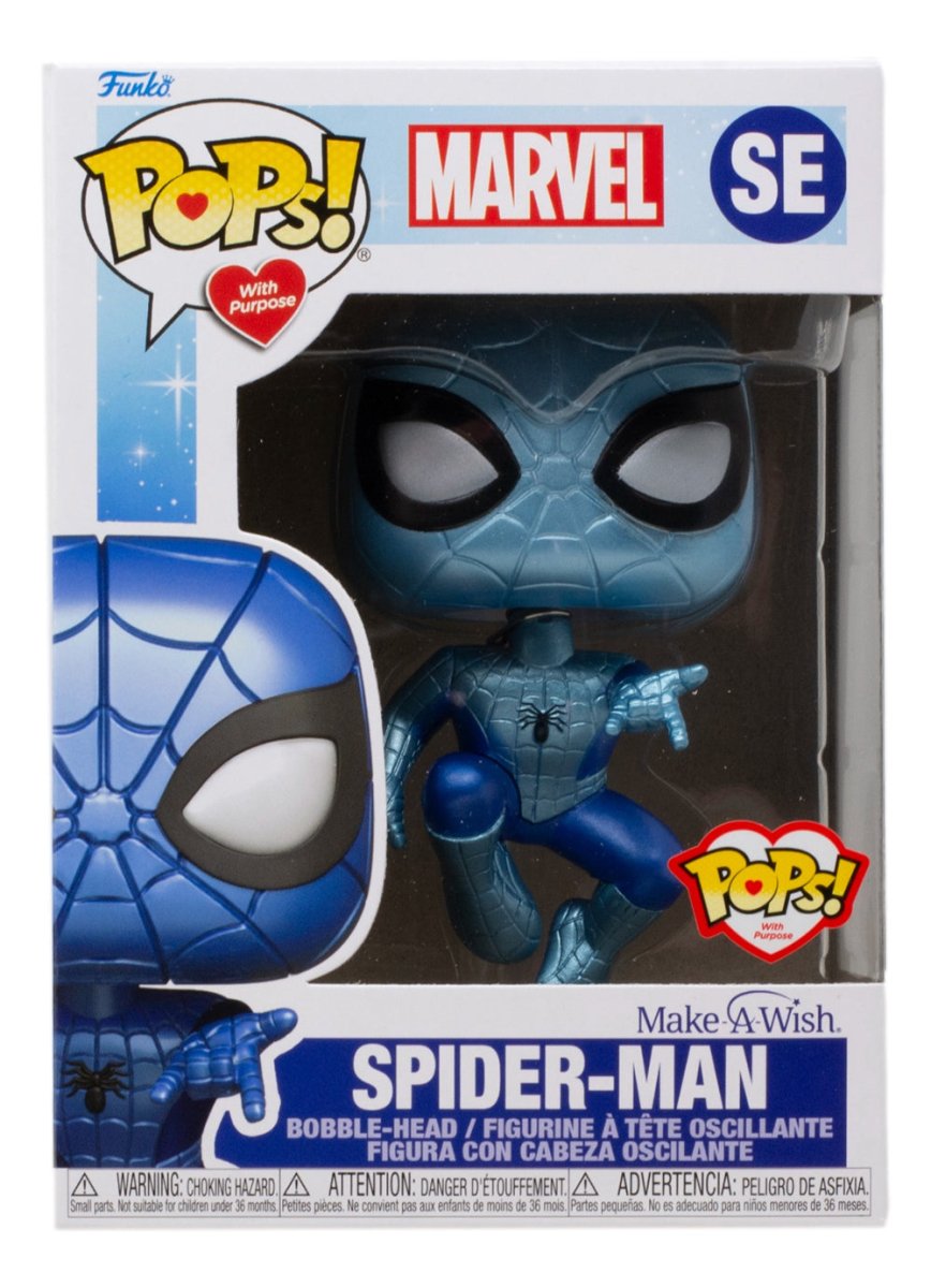 Marvel Spider-Man Make A Wish Funko Pop! #SE Vinyl Collectible Figure - Perfect for Superhero Fans, Gift Giving, and Pop Culture Displays