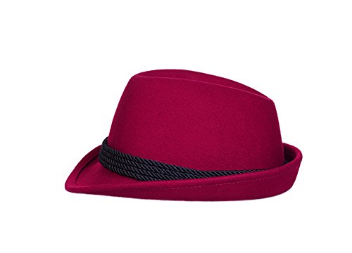 Stylish Britta Men's Fedora Hats - Classic Wool & Felt Dress Hats for Casual Outfits, Weddings & Outdoor Events