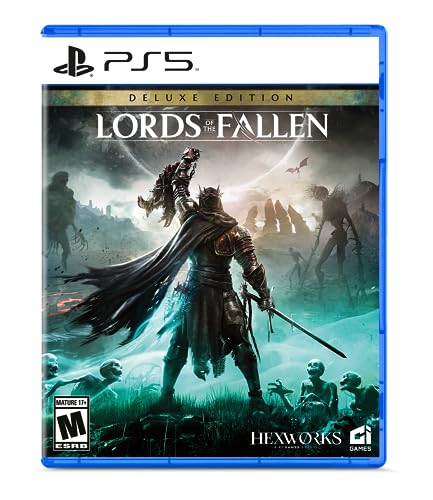 Lords of the Fallen Deluxe Edition PS5 Game - Action RPG for PlayStation 5 | Epic Dark Fantasy Adventure | Perfect for Hardcore Gamers & Fantasy Lovers