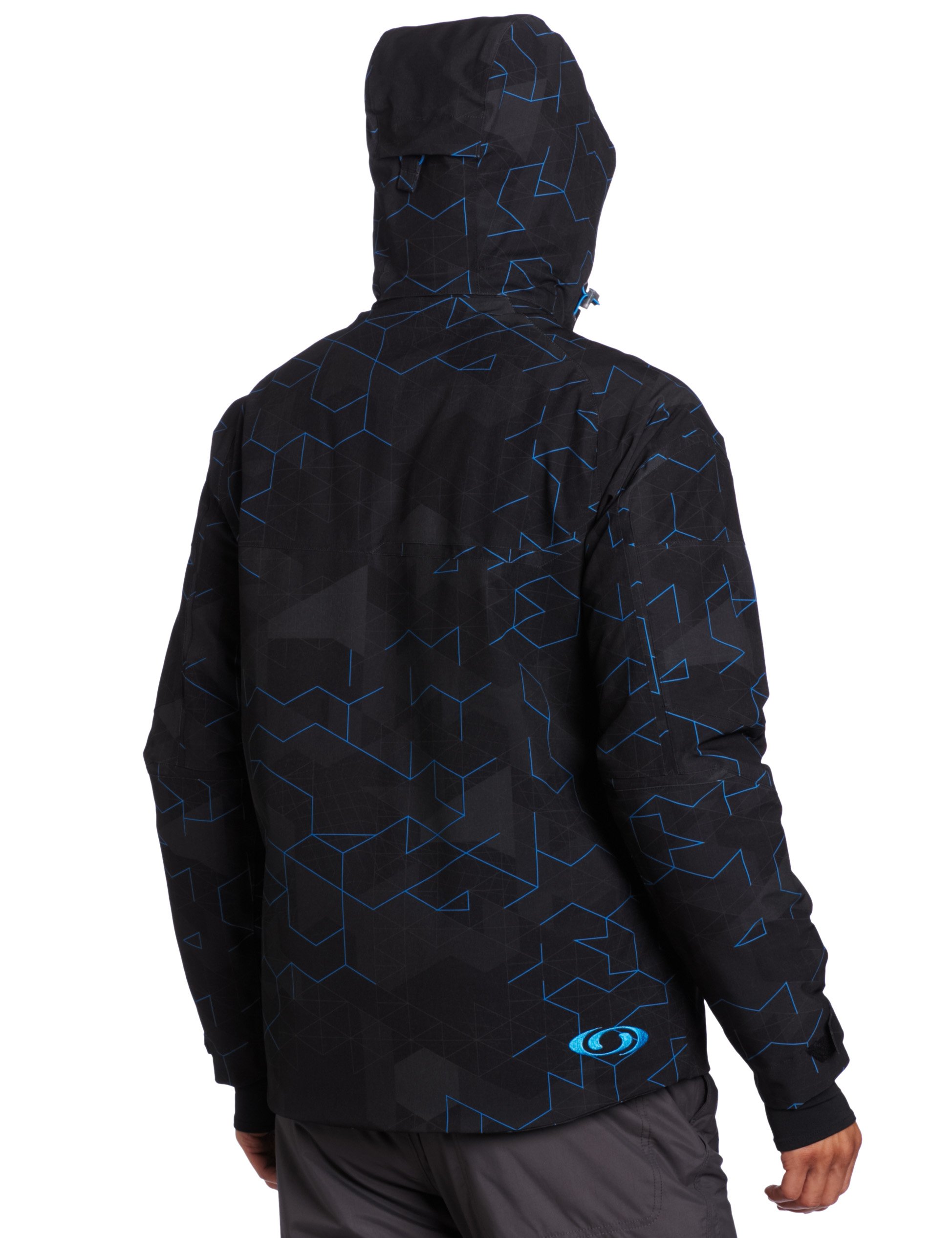 Salomon Men's Brilliant Waterproof Hiking Jacket - Lightweight Windproof Outdoor Shell for Camping & Trail Running