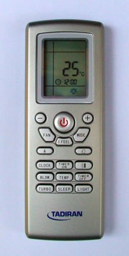 Original Tadiran GREE Air Conditioner Remote Control Replacement - Compatible with AC Units, Perfect for Home, Office & Hotel Use