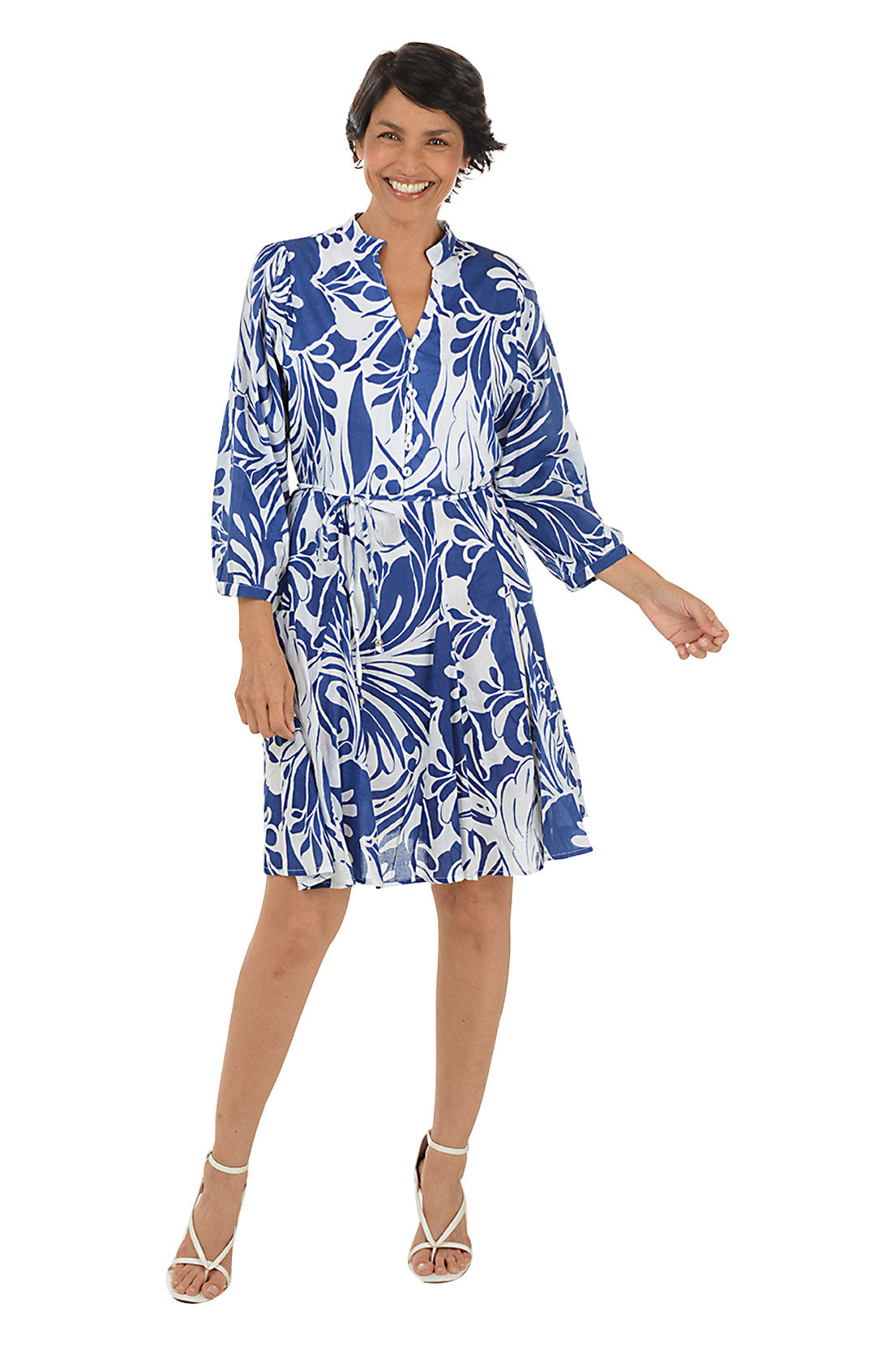 Elegant Feather Floral Belted Dress for Women - Vintage-Inspired A-Line Midi Dress for Parties, Weddings & Special Occasions