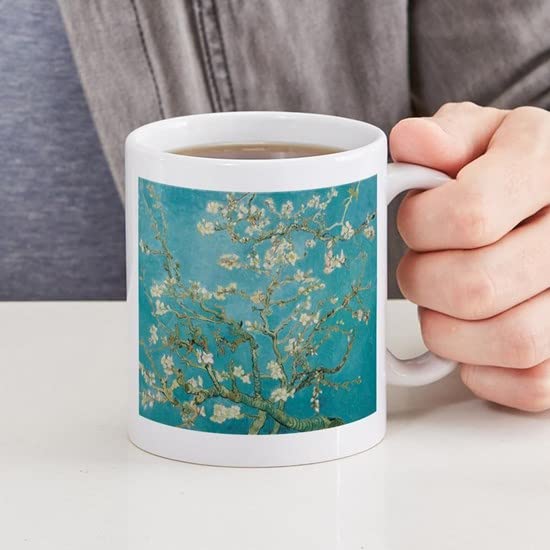 Almond Blossoms Ceramic Coffee Mug 11 oz (325 ml) - Perfect for Home, Office & Gifts - CafePress
