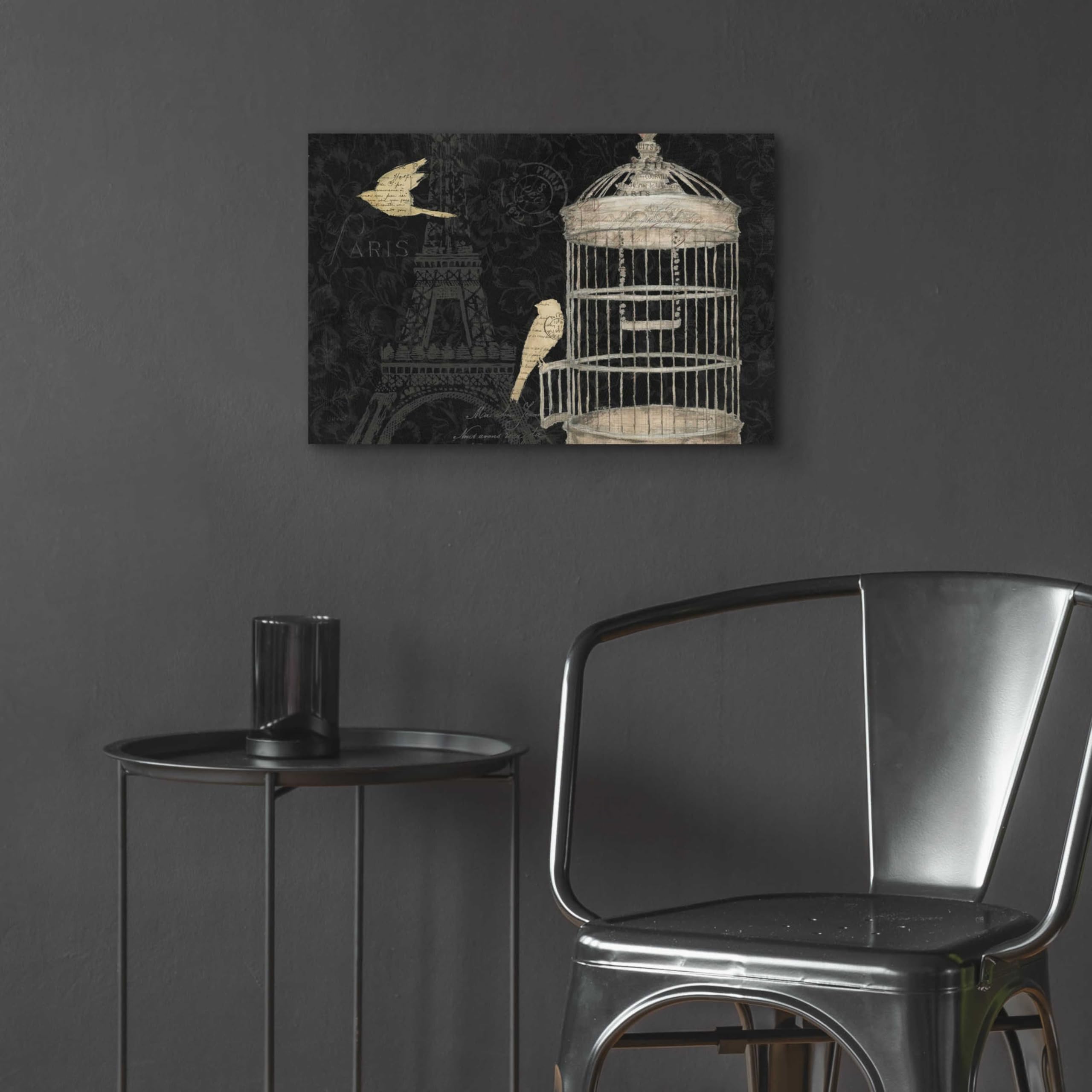 Epic Art 'Via Paris I' by James Wiens - Acrylic Glass Wall Art Painting 24