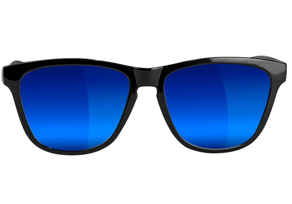 Premium Polarized Sunglasses for Men & Women - UV Protection, Black/Blue Mirror Lens - Ideal for Driving, Fishing & Outdoor Activities