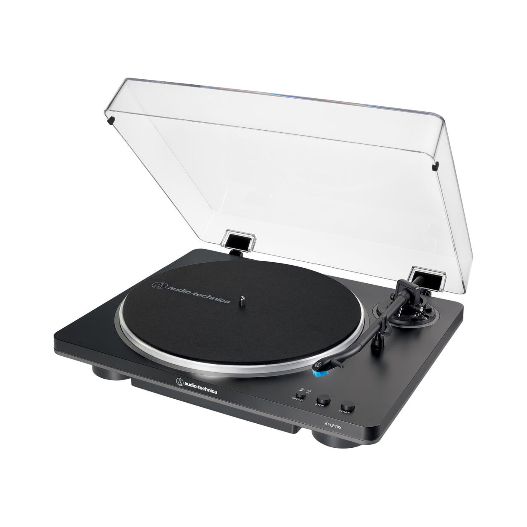 Audio Technica LP70X Fully Automatic Belt Drive Turntable - Vinyl Record Player with Built-in Preamp, Hi-Fi Sound Quality - Perfect for Home Entertainment & DJ Beginners (Clearance / Open Box)
