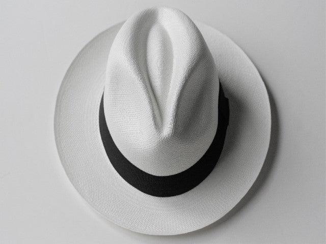 Premium Panama Fedora Hat in Ivory - Classic Straw Sun Hat for Men & Women - Perfect for Beach, Summer Outfits, and Outdoor Events