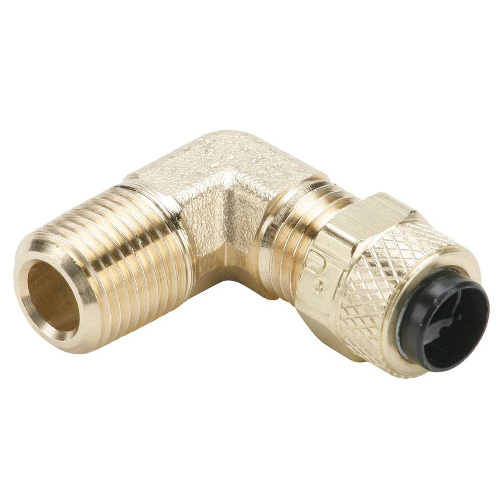 Hannifin 169P-5-2-pk20 Brass Male Elbow Fitting - 90 Degree Angle, 5/16