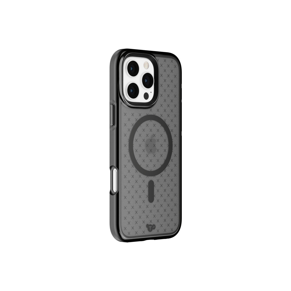 Tech21 EvoCheck with MagSafe Case for iPhone 16 Pro Max - Smokey Black | Shockproof Protective Cover | Perfect for Work, Travel & Outdoor Activities