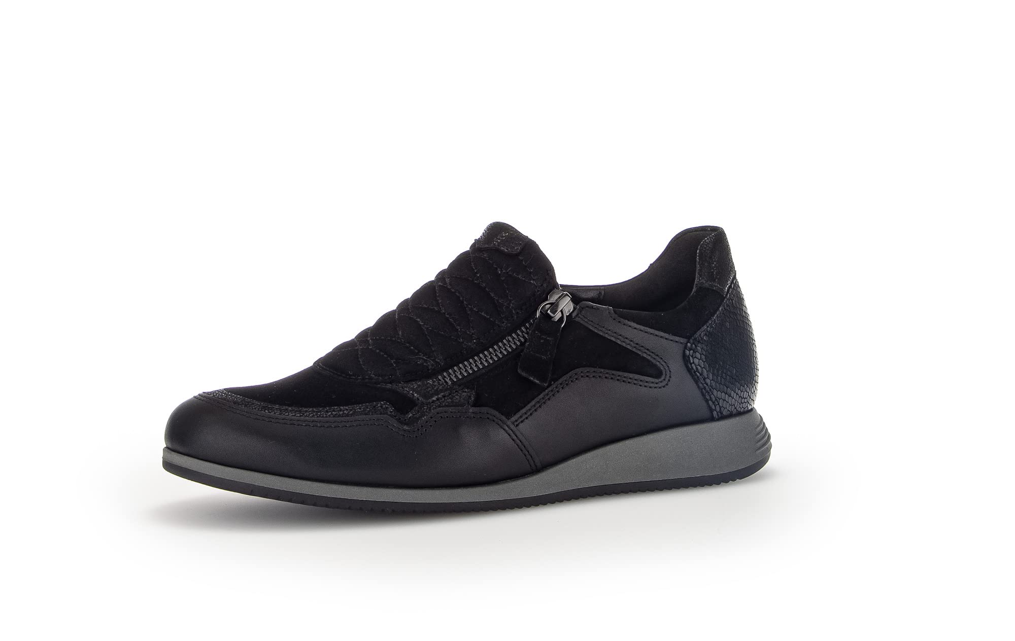 Gabor Women's Comfortable Low-Top Sneakers with Removable Insoles - Perfect for Walking, Work & Casual Wear