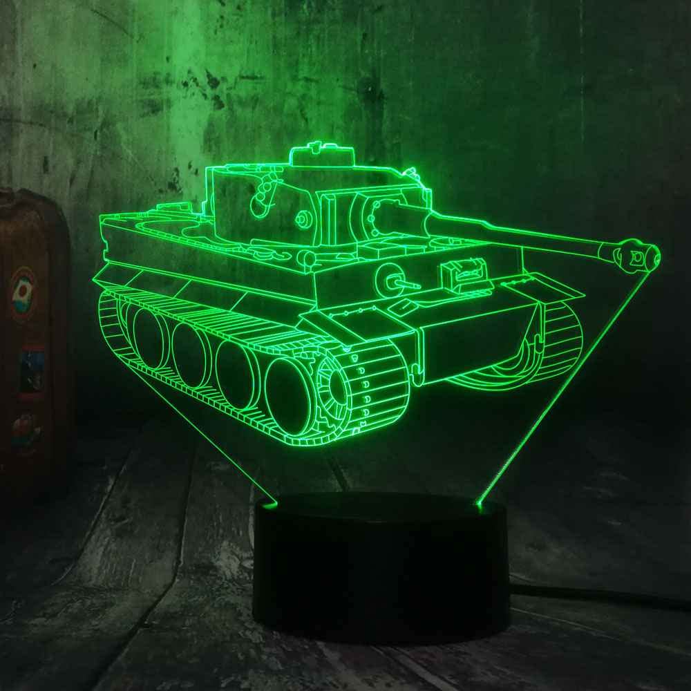 3D Optical Illusion LED Night Light - Remote Control RGB Color Changing Kids Bedroom Lamp | Sleep Aid & Night Guidance | Perfect for Nursery, Children's Room & Indoor Decor