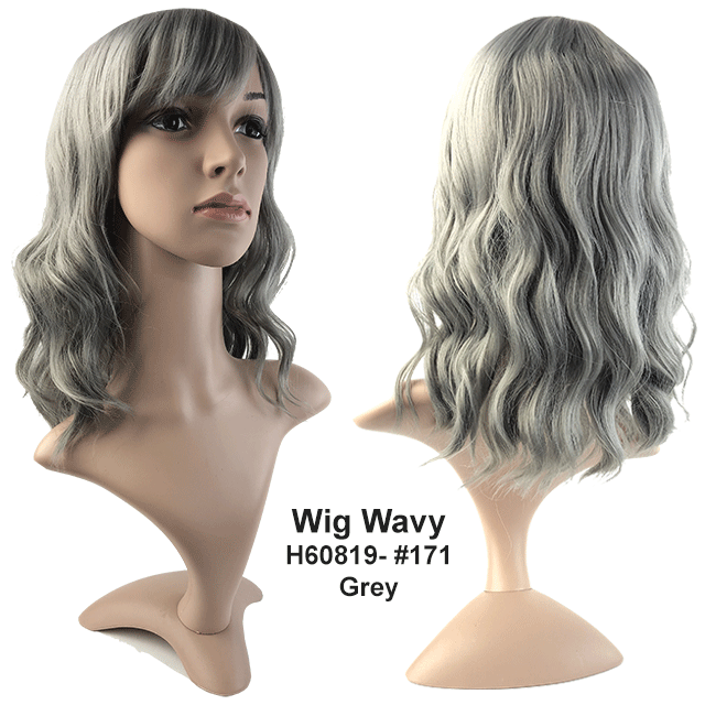 Wig 1022 T30 Medium Brown with Highlights - Natural Looking Human Hair Wig for Women - Perfect for Daily Wear, Cosplay & Special Occasions