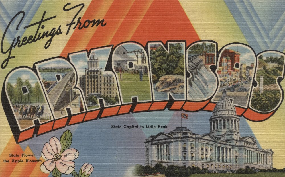 Signed Arkansas State Capital Scene Art Print - 24x36 Wall Decor Poster | Perfect for Home, Office & Gift Giving