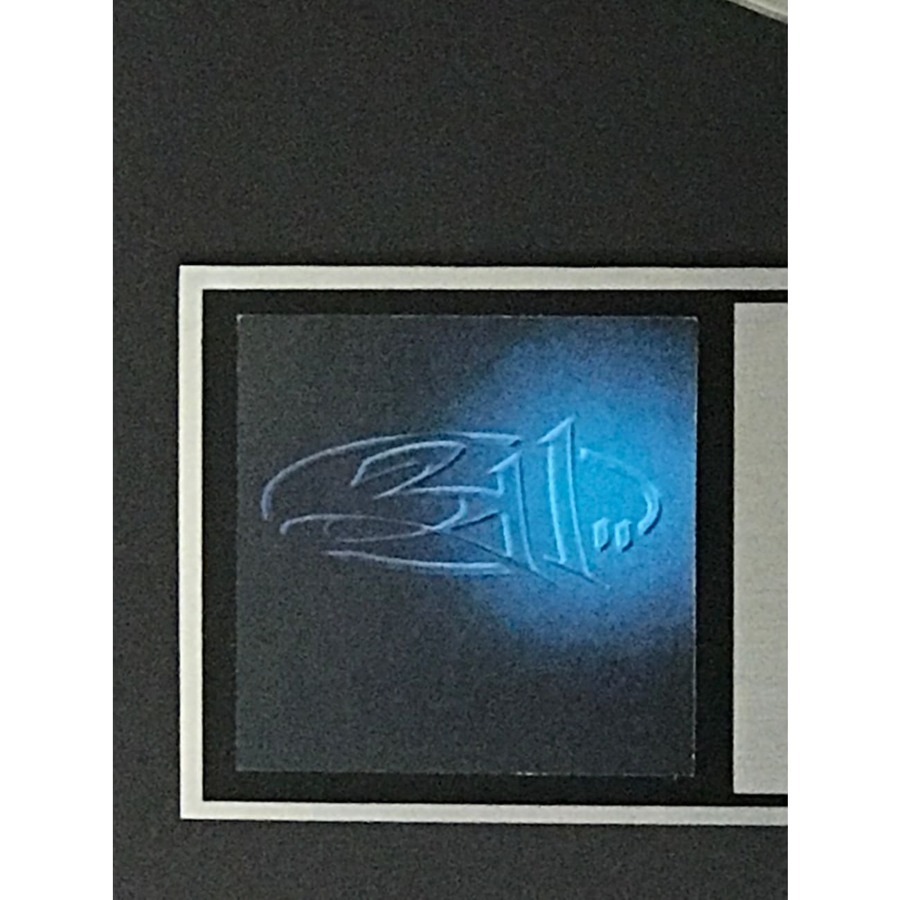 311 The Blue Album RIAA Platinum Album Award - Official Music Collectible for Fans, Display & Home Decor - Perfect for Music Lovers, Memorabilia Collections & Gift Giving